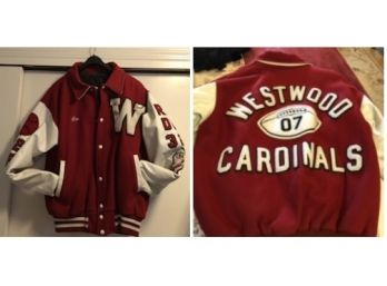 Vintage Westwood Cardinals Football Jacket