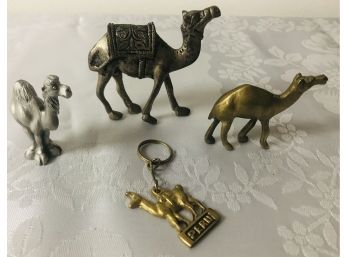 Brass & Pewter Miniature Camel Collection