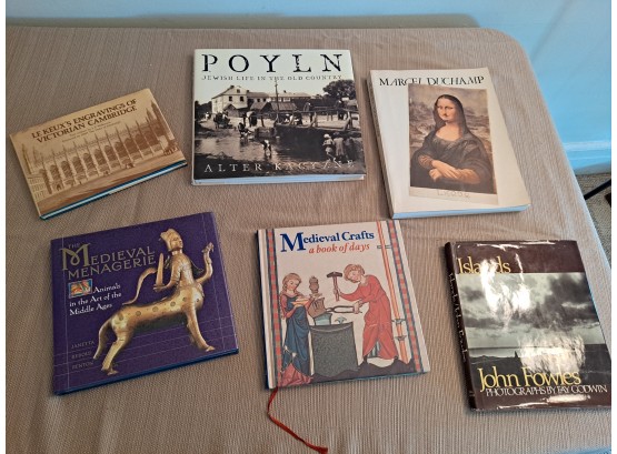 Medieval Crafts, Marcel Duchamp, Poyln & More Book Lot #7