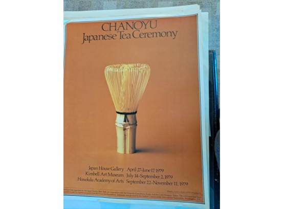 Poster - Chanoyu Japanese Tea Ceremony
