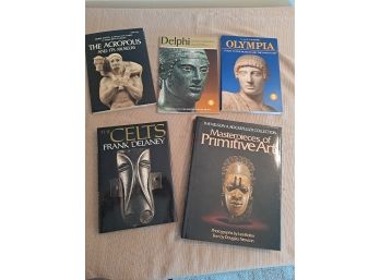 Delphi, Olympia, Masterpieces Of Primitive Art & More Book Lot #4