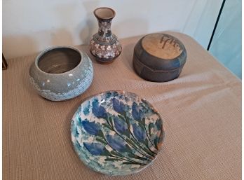 4 Piece Ceramic Bowls, Dishes, & More