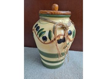 Grapevine Themed Jar