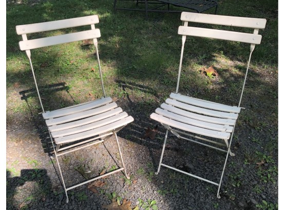 Vintage Bistro Chairs Lot 2