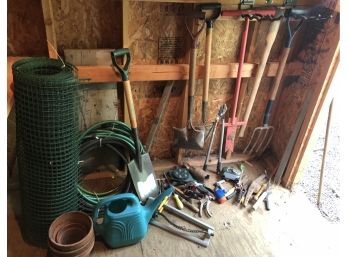 Garden Tools & Supplies Lot 1