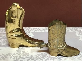 Solid Brass Boot Collection Lot 1