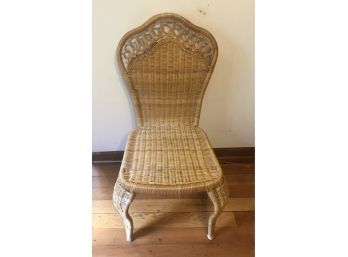 Boho Style Wicker Chair