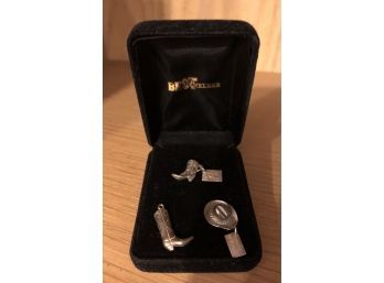 Sterling Silver Western Charms (5.4 Grams)