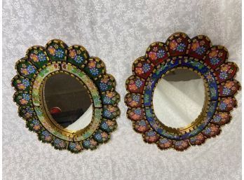 Set Of Peruvian Mirrors