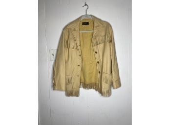 Custom Leather Jacket With Fringe