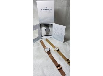3 Skagen Watches From Denmark