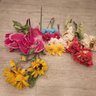 Oversized  Colorful Artificial Flowers, Sunflowers, Daisies And Exotic Flowers