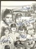2000 Baseball Legends Golf Scramble Signed Poster