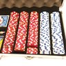 Professional Poker Set With Heavy Weighted Chips