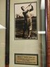 Bobby Jones Commemorative Shadow Box Golf Tournament Award