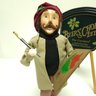 1999 Byers Choice Carolers Artist With Sign And Easel