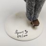 1993 Limeted Edition Byers Choice Signed Skater Figurine