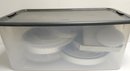 Large Lot Of Professional Cake Baking Pans Separators In A New Tote