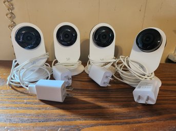 4 YI 1080p Security Cameras