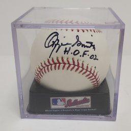 HOF Ozzie Smith Autographed Rawlings Baseball
