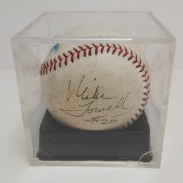 Autographed Rawlings Game Used Ball