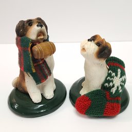 Byers Choice Carolers Dogs