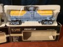 New In Box K-Line Electric  Trains. 0/027