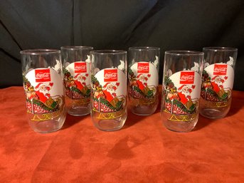 Coca-Cola Santa Drinking Glasses