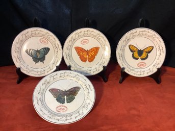 Captured Beauty-Butterfly Plates From British Museum