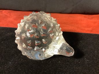 MCM Pukeberg  Collectible Glass Hedgehog