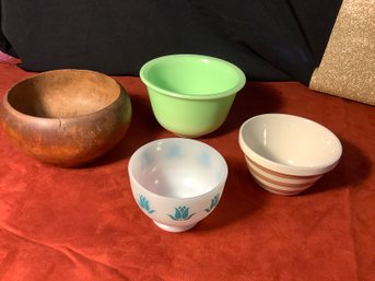 Jadeite Bowl, Fire King Bowl & More