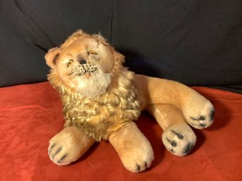 Vintage Stuffed Lion