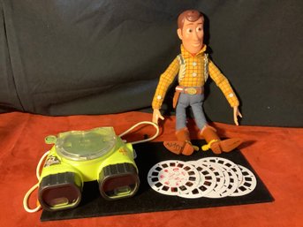 Talking WoodyFrom Toy Story, View Master W/ Slides