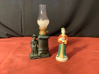 Made In Occupied Japan Figurine, Asian Style Lantern