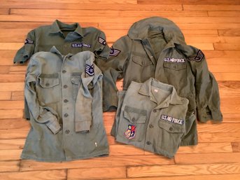 Air Force Jacket  And Shirts With Patches