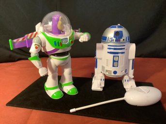 Remote Control Star Wars R2-D2 And Disneys Buzz LightYear