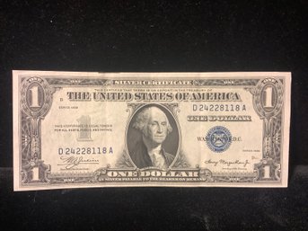 1 Dollar Bill  Sliver Certificate 1935