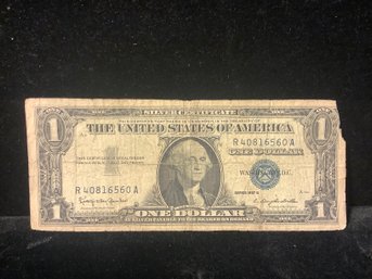 1 Dollar Bill  Sliver Certificate 1957