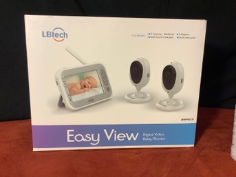 New In Box LB Tech 2 Camera Digital Baby Monitor
