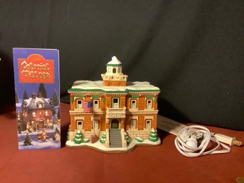Lefton Collectible Colonial Village - Town Hall