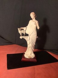 Giuseppe Armani Figurine DTL-Damian Con Gatto  Sculture DArte