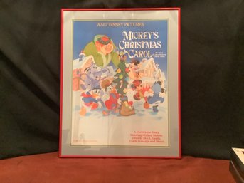 Disney  Vintage Framed & Matted Poster