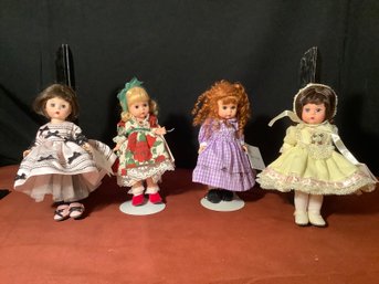 Group Of Madame Alexander Dolls -al With Hang Tags