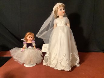 Madam Alexander Bride Doll Presented By Danbury Mint & More