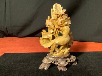 Vintage Asian Soapstone Carving