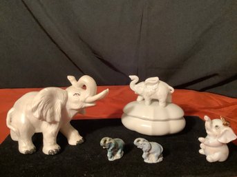 Elephants Trunks. Up! Porcelain & More See Photos