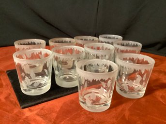 Rock Glasses/Bar Ware Group Of 10