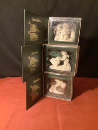 Dept 56-Winter Takes Of Snowbabies Collection 3 Individual Boxes