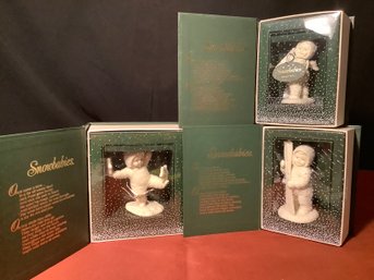 Dept. 56 Winter Tales  Of The Snowbabies Group Of 3