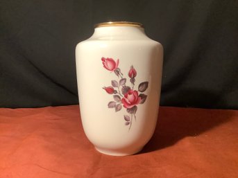 Large Vase With Rose Motif
